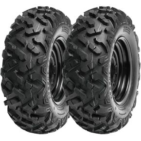 25x8-12 ATV/UTV Tire 6PR All-Terrain Tires 1PCS Tubeless 25X8-12 ATV Tire, Heavy Duty for Trail/Mud/Rock