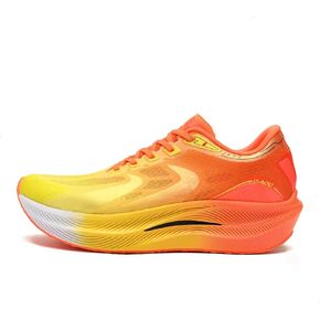 Carbon Plate Marathon Running Racing Shoes Men Stable Support Shock-Relief Ultra-Light TPU Outsole Rebound Sneakers