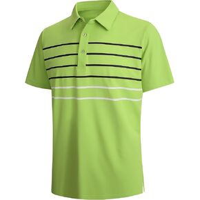SAMERM Golf Shirts for Men Dry Fit Short Sleeve Mens Golf Shirt Performance Moisture Wicking Polo Shirts for Men
