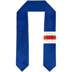 تخرج العلم Cape Verde سرق Satin Satin للدراسة على متن الطلاب الدوليين 72 "طول