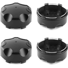4Pcs 109MM/4.29Inch Center Caps for OEM Can-Am Wheel Rim Replacement 705401318 Hub Cap,(Matt Black Out 109mm/4.29in, Inner 104.3mm/4.11in)