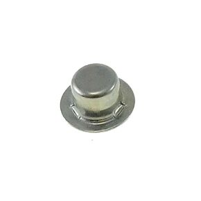 5/16" Push On Cap Nut - 5/16 inch Axle Cap Nut - Push On Cap Nuts - Axle Caps 5/16" - Wheel Retainers (4)