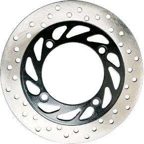 240mm Motorcycle Rear Brake Rotor Disc Compatible with Honda CB400/CB600F/CBR600RR/CBR900RR/CBR929RR/CBR1000RR (1989-2016 Models) Direct Fit Replacement Stainless Steel Motorcycle Disc