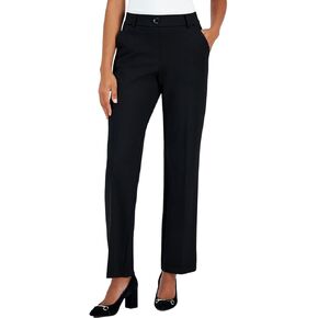 Kasper Women's Pull on Faux Fly Trouser