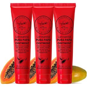 3 Pack Papaw Ointment, 25g Each Papaya Cream with Lip Applicator Imported Directly from Australia