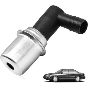 Positive Crankcase Ventilation PCV Valve, Compatible with CadilIac Ctmarron 1982-1984, Fleetwood 1993, Electra 1985, Skyhawk 1982-1984 etc, Replacement OE #V178, 19313317