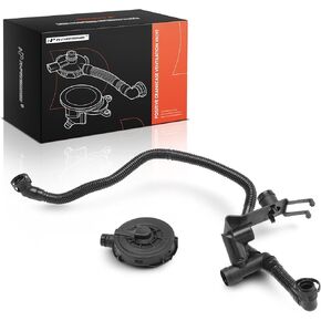A-Premium Engine Crankcase Vent Valve Oil Separator Breather Hose Kit Compatible with Audi A4 2002-2003, A4 Quattro 2002-2003, A6 2002-2004, A6 Quattro 2002-2004, 3.0L