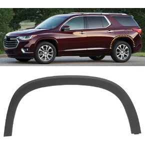 Wheel Molding Trim Fit for Chevrolet Traverse 2018 2019 2020 2021 2022 2023 2024 Replace for 84417152(Rear Left Side) ﻿