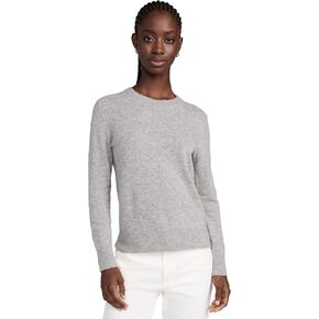 White + Warren Women's Cashmere Core Crew Neck Pullover