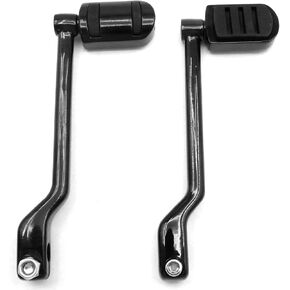 2 Pcs Heel Toe Shift Pegs Front Rear Levers, Replacement for Harley Davidson FL Softail 1986-2017, Replacement for Harley Touring Road King Road Glide 1988-2024