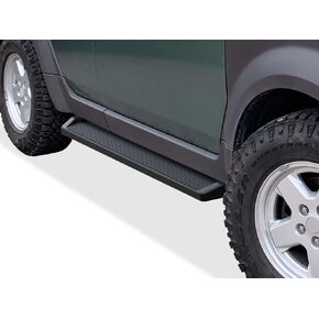 APS Black Running Boards Style Compatible with Honda Element 2003-2011 (Exclude SC Model) (Nerf Bars Side Steps Side Bars)