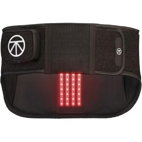 Therabody Thermback LED-4 in-1 الظهر الخلفي مع الحرارة ، الأشعة تحت الحمراء ، والاهتزاز ، وعلاجات الضوء LED لتخفيف آلام أسفل الظهر سريعة المفعول