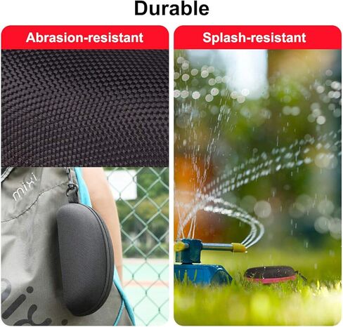 RayLove 3 Pack Sunglasses Case Portable Travel Zipper Eyeglasses Case Hook in Kuwait