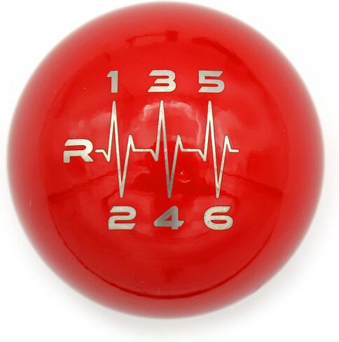 Billetworkz Weighted Heartbeat Shift Knob (500g) Compatible with 2012+ Ford Focus ST/RS and Fiesta ST 6 Speed in Saudi Arabia