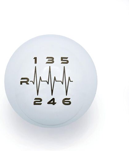 Billetworkz Weighted Heartbeat Shift Knob (500g) Compatible with 2012+ Ford Focus ST/RS and Fiesta ST 6 Speed in Saudi Arabia