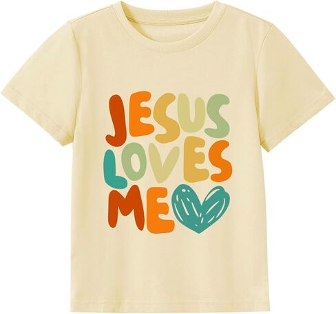 IAM A Child of God Christian Shirts for Kids Toddler Jesus Religious Tee Tops Bible Verse Clothes 2-7 Years in Saudi Arabia