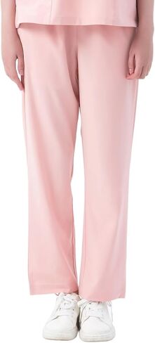 Scrub Healthcare Pants for Women,Straight Leg Scrub Bottoms with 4-Way Soft Stretch Fabric,Easy Care in Saudi Arabia