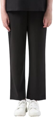 Scrub Healthcare Pants for Women,Straight Leg Scrub Bottoms with 4-Way Soft Stretch Fabric,Easy Care in Saudi Arabia