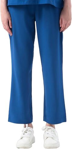 فرك السراويل للرعاية الصحية للنساء ، قيعان فرك الساق المستقيمة مع نسيج امتداد ناعم 4 اتجاهات ، رعاية سهلة in Kuwait