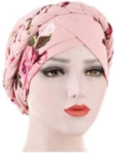 Novarena African Turban for Women Knot Pre-Tied Bonnet Beanie Cap Headwrap in Kuwait