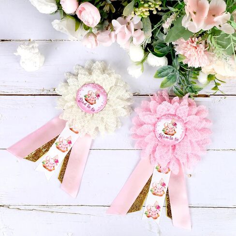 Circus Baby Shower Maternity Sash Kit - Circus Carnival Baby Shower Belly Belt and Mom to Be & Dad to Be Corsage Pins, New Parents Pregnancy Photo Props Party Supplies in Kuwait