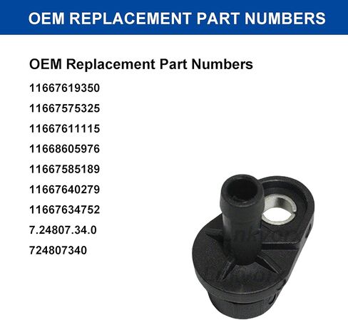 Vacuum Pump Valve 1867424 DS7G2A451A for Ford 1.0L & 1.5L EcoBoost - Compatible with Fiesta, Focus, Transit - Replaces CM5G2A451GA - Vacuum Pump Spout Repair Kit in Kuwait