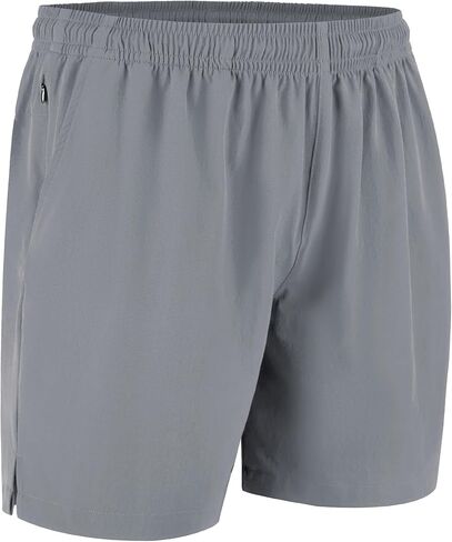 Milin Naco Mens Swim Trunks 7 inch Quick Dry Board Shorts with Zipper Pockets Bathing Suit Men Beach Shorts with Drawstring in Kuwait