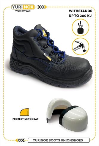 Boots Unionshoes - إصبع أمان مركب - تنفس وخفيفة الوزن - أحذية فائدة للبناء والمستودعات in Kuwait