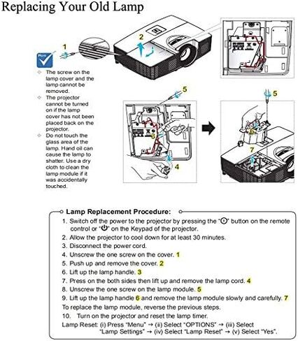 Replacement Lamp Bulb for ELPLP71 / V13H010L71 with Housing Fit for Epson BrightLink 475Wi 480i 485Wi PowerLite 470 475W 480 485W eb-475wi eb-485wi BrightLink 1410Wi Projector Lamp in Saudi Arabia