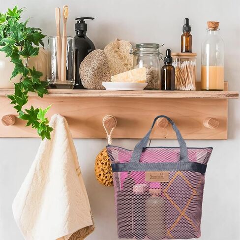 Rotema Portable Shower Bag - College Dorm Essentials, Everyday Household Shower Basket for Toiletries in Kuwait