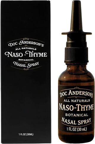 Doc Anderson's Botanical Nasal Spray – Natural Congestion Relief with Aloe & Thyme for Clearer Breathing, Combat Irritants, and Moisturizes. Made in USA - 2 Pack in Saudi Arabia