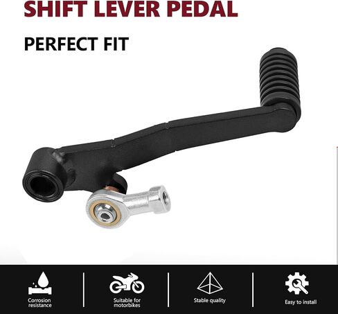 Gear Shift Lever Shifter Foot Pedal Motorcycle Accessories Replacement for Yamaha YZF-R7 YZF R7 2022 2023 2024(Black) in Saudi Arabia