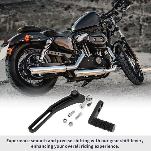Motorcycle Gear Shifter Lever for Kawasaki NINJA 400 2018-2023 Pedal Shift Lever Arm Black in Saudi Arabia