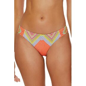 Becca Women's Summer Sunrise Hipster Bikini Bottom ، تغطية صفيق ، ملابس السباحة