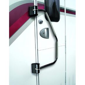 MIL-3490 Large Security Hand Rail - Black