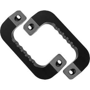 2Pcs Roof Grab Handle Fit for Toyota Regiusace Hiace 2005-2018 Series Passenger Van Car, Grip Assist Handles Interior Replacement Parts, Heavy Duty Premium Aluminum Alloy (Black)