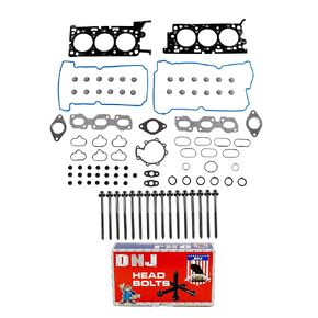 DNJ HGB412 Cylinder Head Gasket Set with Head Bolt Kit for 2001-2004 Ford Mazda Escape Tribute 3.0L V6 24V DOHC 2968cc