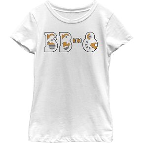 Fifth Sun Star Wars: The Rise of Skywalker Droid Parts Girls Shirt Shirt Shirt
