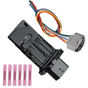 Mass Air Flow Sensor with Connector Wire Harness Compatible with Infiniti M35h Q50 Q70 3.5L QX60 2.5L & Nissan Pathfinder Murano Altima 2.5L Sentra 1.8L Replace #: 22680-1MG0A