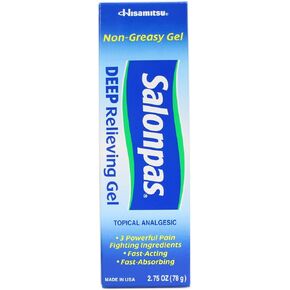 Salonpas Deep Pain Relieving Gel 2.75oz by Salonpas