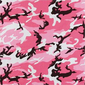 Rothco Colored Camo Bandana - 22" x 22" - Cotton Kercheif for Headband for Running, Cycling, and More