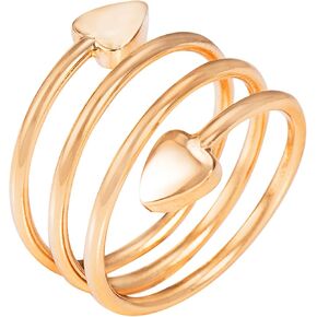Copper Rings, 99% Pure Copper Adjustable Magnetic Ring for Women, Fahion Jewelry Gifts