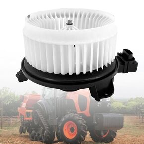 3C581-72150 3C581-72151 Cab Blower Motor, 12V Motor-Blower with Impeller for Kubota M9960 M9540 M8560 M8540 M7060 M7040 M6060 M6040 M5140 M5040 M5 M4D M4 M135 M126 M110 M100, 272700-0350