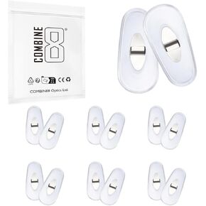 Eyeglass Nose Pads, Soft Silicone Glasses Nose Pad for Ray-Ban RB3604/RB7140/RB4071/RB3584/RB3614/RB6336/RB3523/RB3539/RB3540/RB3558/RB3545/RB3609/RB3595/RB8052-61mm/RB8054-59mm Sunglasses