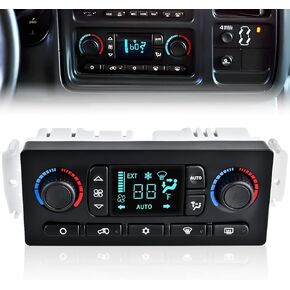 MuHize 599-211XD Climate Control Module, AC Heater Control Panel Compatible with 05-06 Chevy Silverado Suburban GMC Sierra Yukon Envoy Cadillac Escalade Rainier Hummer Bravada 10367041