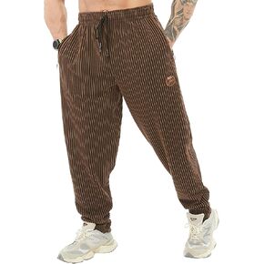 Men's Loose Fit Sweatpants with Zippered Pockets, Thick and Soft Fabric Lifestyle Pants