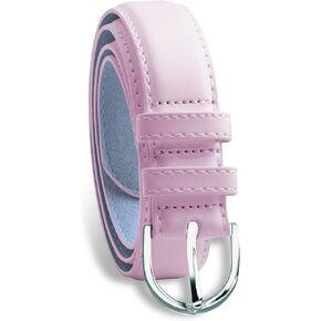 Belle Donne Small to Plus Size Belt Women, Bonded Leather, Silver Polished Buckle, Belts for Women, For Ladies Dress n Jeans
