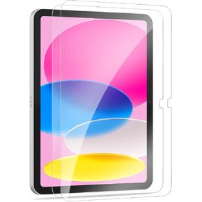 XunyLyee [عبوتان متوافقتان مع واقي شاشة iPad 10.2 بوصة (موديل 2021/2020/2019، الجيل التاسع / الثامن / السابع) طبقة زجاجية مقواة مضادة للخدش in Kuwait