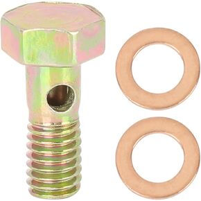 X AutoHaux M6x1.0mm متري براغي براغي براغي محول مع 2pcs M6 غسالات