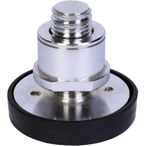 1PC Car Lift Telescopic Round Tray Rubber Pads Peg Screwup Pads Car Lift Rubber Tray 60mm Shaft Diameter(Buttoned Thread Style)